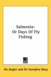 Cover of: Salmonia: Or Days of Fly Fishing