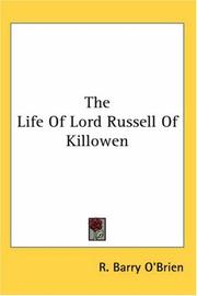 Cover of: The Life of Lord Russell of Killowen by R. Barry O'brien