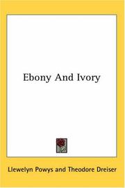 Cover of: Ebony And Ivory