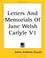 Cover of: Letters and Memorials of Jane Welsh Carlyle