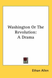 Cover of: Washington or the Revolution | Allen, Ethan