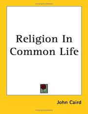 Cover of: Religion in Common Life