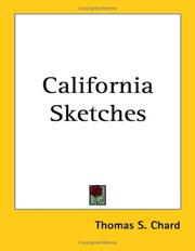Cover of: California Sketches