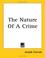 Cover of: The Nature of a Crime