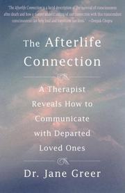 Cover of: The Afterlife Connection by Jane Greer