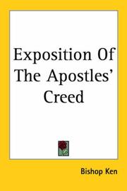 Cover of: Exposition Of The Apostles' Creed