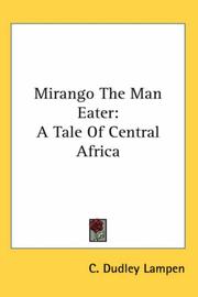 Cover of: Mirango the Man Eater: A Tale of Central Africa