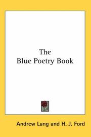 Cover of: The Blue Poetry Book by Andrew Lang