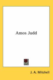 Cover of: Amos Judd by J. A. Mitchell