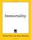 Cover of: Immortality