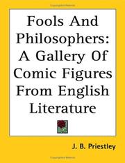Cover of: Fools and Philosophers: A Gallery of Comic Figures from English Literature