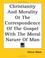 Cover of: Christianity And Morality Or The Correspondence Of The Gospel With The Moral Nature Of Man