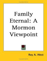 Cover of: Family Eternal by Roy A. West