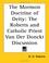 Cover of: The Mormon Doctrine of Deity