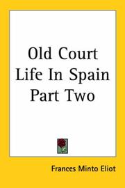 Cover of: Old Court Life in Spain