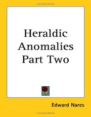 Cover of: Heraldic Anomalies by Edward Nares