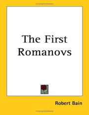 Cover of: The First Romanovs