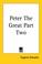 Cover of: Peter the Great