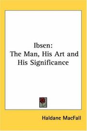 Cover of: Ibsen by Haldane Macfall