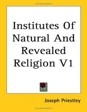 Cover of: Institutes of Natural and Revealed Religion