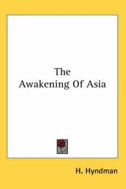 Cover of: The Awakening of Asia