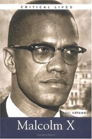 Cover of: The life and work of Malcolm X by Kofi Natambu