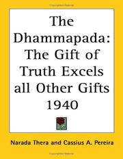 The Dhammapada by Narada Thera