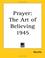 Cover of: Prayer