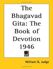 Cover of: Bhagavad-Gita