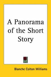 Cover of: A Panorama of the Short Story