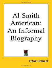 Cover of: Al Smith American: An Informal Biography