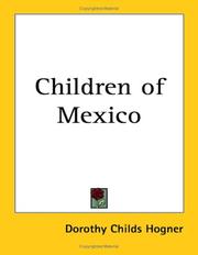 Cover of: Children of Mexico