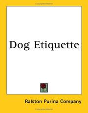 Cover of: Dog Etiquette