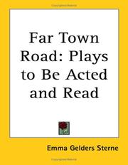 Cover of: Far Town Road: Plays to Be Acted and Read