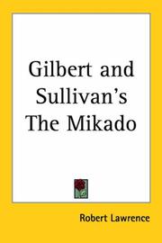 Cover of: Gilbert and Sullivan's the Mikado