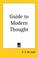 Cover of: Guide to Modern Thought