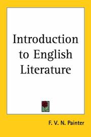 Introduction to English Literature by F. V. N. Painter