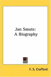 Jan Smuts by F. S. Crafford