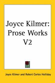 Cover of: Joyce Kilmer by Joyce Kilmer