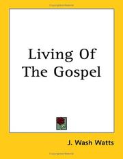 Cover of: Living of the Gospel