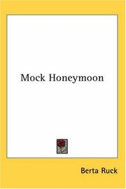 Cover of: Mock Honeymoon