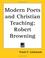 Cover of: Modern Poets and Christian Teaching