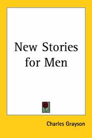 Cover of: New Stories for Men by Charles Grayson