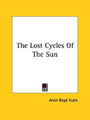 Cover of: The Lost Cycles Of The Sun