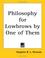 Cover of: Philosophy for Lowbrows by One of Them