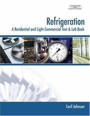 Cover of: Refrigeration by Cecil Johnson