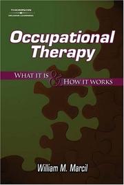 Cover of: Occupational Therapy by William M. Marcil