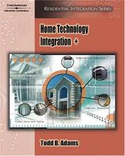 Cover of: Residential Integrator's Certification (Residential Integration)