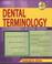 Cover of: Dental Terminology