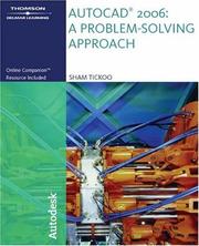 Cover of: AutoCAD  2006: A Problem Solving Approach